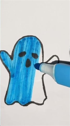 Ghost 👻 #horror #ghost drawing #yt short #viral #art