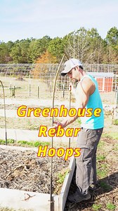 6 comments | I put up and welded those 25 rebar hoops today. Everything went together nice and I now have 5 level hoop house frames ready to be covered in foam then plastic. The welder and zip ties can be found in my bio. #greenhouse #greenhousegardening #hoophouse #raisedbeds #diy #welding #homestead #garden #growyourownfood | Salmon Creek Living | Facebook