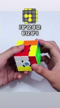 easy OLL 49 50 Fingertrick Tutorial #speedsolving #speedcubing