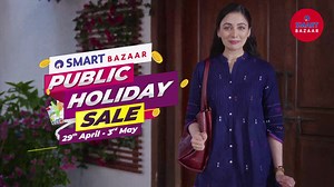 SMART Bazaar Public Holiday Sale is here!!! Get fantastic offers on groceries, apparel, and homeware. Shop at your nearest SMART Bazaar between 29th April to 3rd May. #SMARTBazaar #PublicHolidaySale #Offers #Sale #Discounts | SMART Bazaar
