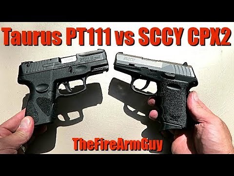 Taurus PT111 VS SCCY CPX2 - Budget Pistol Battle - TheFireArmGuy