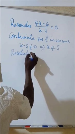 Resolution d'équation #equation #resolution #inconnus