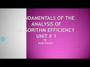 2. Analysis of Algorithms efficiency | Time and Space Complexity | DAA |