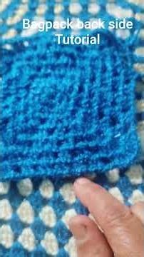# backpack tutorial # simple crochet
