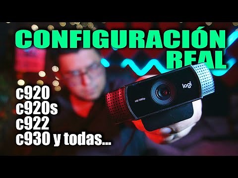 como configurar webcam LOGITECH en OBS | c920. c922, c920s... Ningún otro YOUTUBER te ha dicho esto