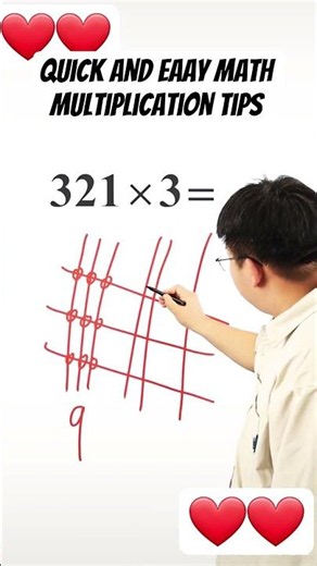 quick and easy math multiplication tips #maths #math #mathematics #education #fyp #fypシ゚viral