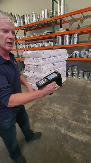 RFID works really well for cycle counting items that are metal in an HVAC shop.