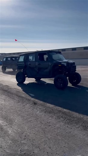 Packard Performance on Instagram: "Supercharged XPedition!!! We have been working on developing this kit for the last 6 months and are stoked it’s in its final stages about ready to release. Here it’s running at 5-6 psi on pump gas vs stock. Both XPedition’s are completely stock minus one is supercharged and they both have long travel. This is a game changer for these heavy machines!!! . . . @polarisorv @superatv_com #packard #packardperformance #rzrpror #supercharged #turbo ultralighttires ultr