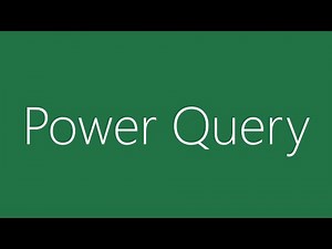 Excel Datentransformation und Bereinigung mit Powerquery