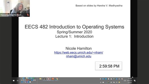 Introduction to Operating Systems (Summer 2020)