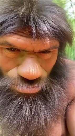 POV: Close-Up Neanderthal Study