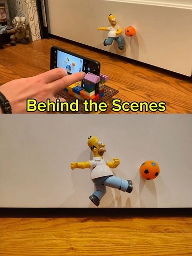 Behind the Scenes World Cup Homer ⚽ The Simpsons FIFA Stop Motion
