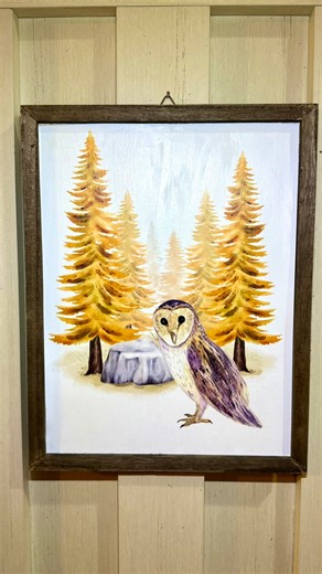 1.6K views · 24 reactions | Have you seen my Easy Fall Owl Sign Dollar Tree DIY? #falldiy #dollartreediy #CraftyBeach | Crafty Beach | Facebook