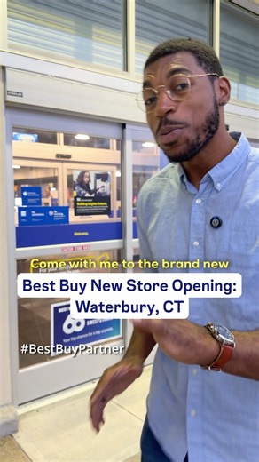 #BestBuyPartner definitely check out the new @BestBuy store in Waterbury, CT with the latest tech!