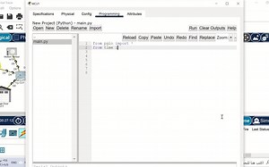 如何使用Python在Cisco Packet Tracer中模拟运动感知器