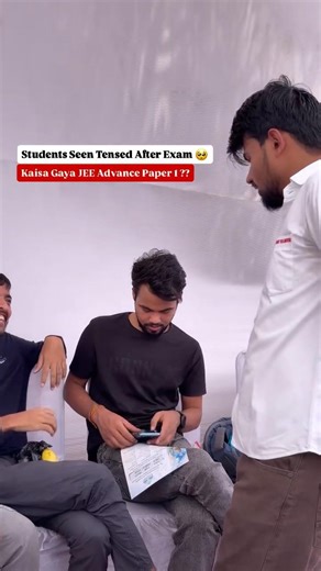 Kya Lagta Hai Paper 2 Kaisa Aayega 🥺 JEE Advanced 2026 Paper Students Review