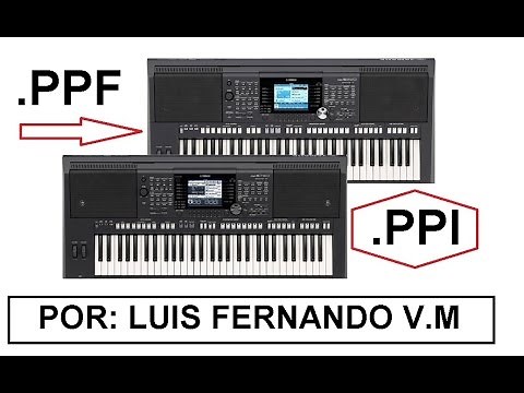 convert .PPF to .PPI (Convertir .PPF a .PPI)