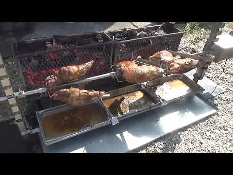 Culotte d'agneau a la broche, les papilles du gourmet
