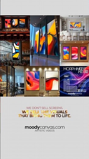 Moodycanvas | Frame TV Art & Digital Art for Screens #ambientart #tvwallpaper #immersivevisuals