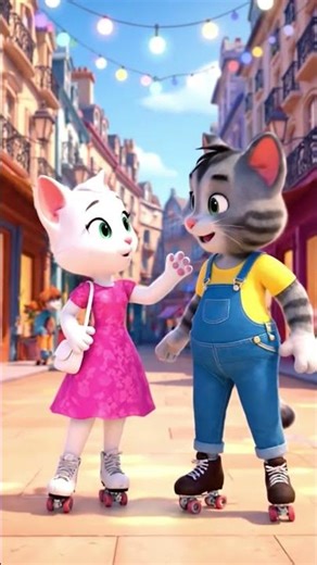 Cats meet up with old friends and enjoy themselves. #love #meetup #shopping #viral