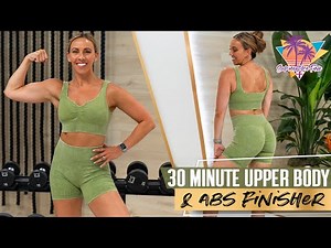 30 Minute Upper Body Pull and Abs Workout | STF - Day 27