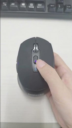 [삼성 저소음 무선 마우스 SPA-NMA1PMB] 다양한 무선기기와 연결! 모드 버튼을 통한 무선기기 간편한 전환 사용! #삼성전자 #저소음 #무선마우스 #멀티페어링