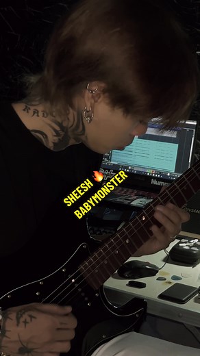 SHEESH Guitar Cover - BabyMonster | Viral Music Video