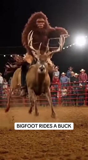 BIGFOOT! #ai #bigfoot #buck #hunting #wild