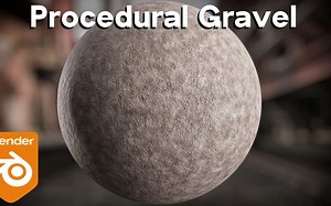 iBlender中文版插件 程序化石头材质纹理教程 Blender 插件 教程