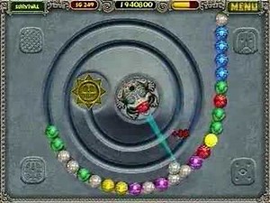 Zuma Deluxe Sun God Level 252