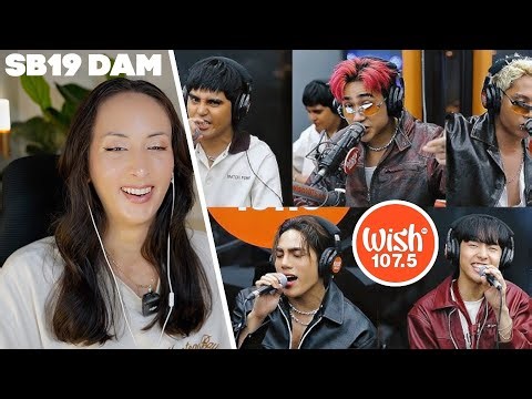SB19 performs "DAM" LIVE on Wish 107.5 Bus REACTION | Simula At Wakas