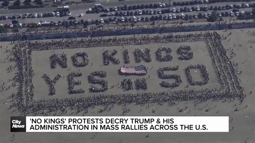'No Kings' protests decry Trump administration in mass rallies across U.S.