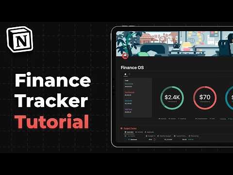 How To Build A Simple Finance Tracker In Notion