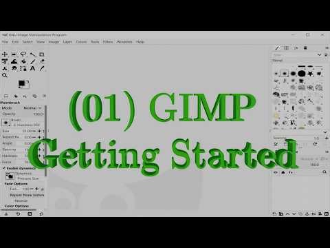GIMP (01) - Getting Started with GIMP