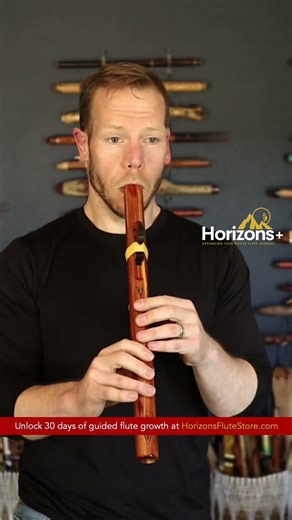 Beautiful Sky | 1323 High Spirits Mid A Cedar Native Style Flute