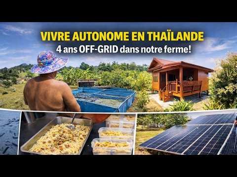 Baan Kaset Thaïlande : autonomie off-grid, bassins Azolla, cuisine maison et vie durable