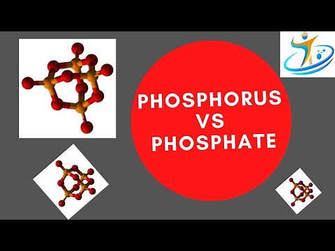 Phosphorus vs Phosphate