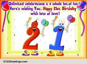 Happy 21st Birthday!