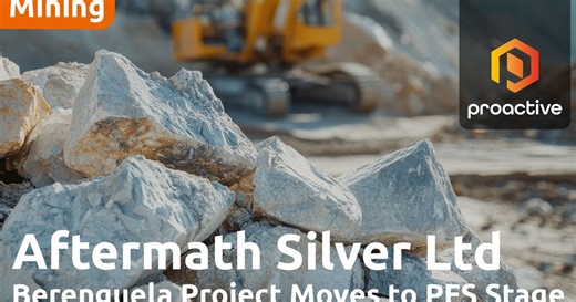 Aftermath Silver launches PFS at Berenguela project in Peru