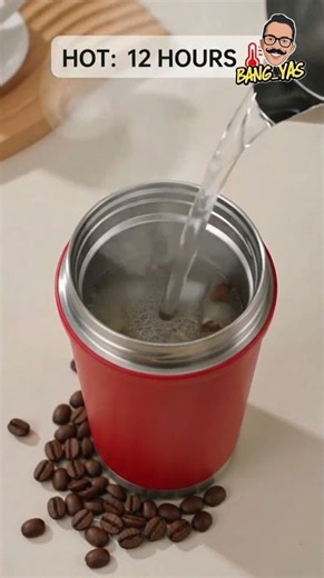 316 Stainless Steel Coffee Tumbler Thermos 530ml Leakproof Hot & Cold Insulated Portable Coffee Cup