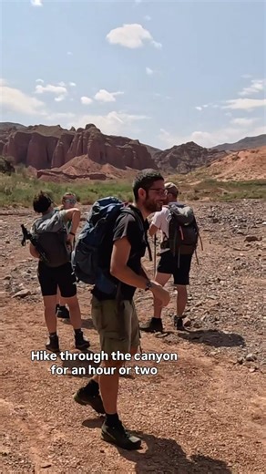 📍 Konorchok Canyons. A must-stop on the way to Issyk-Kul Lake.