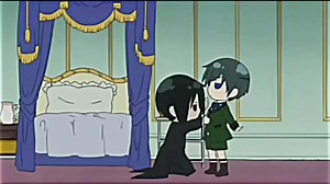 Ciel x Sebastian Kiss | Anime Kuroshitsuji