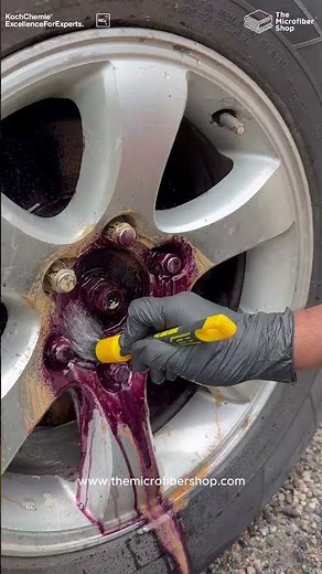 Koch Chemie Reactive Rust Remover | See the Magic Before & After! 🔥 #kochchemie #themicrofibershop