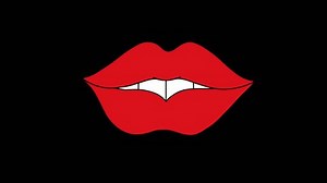 Set Animated Lips Biting Lips Pointing Stock Footage Video (100% Royalty-free) 20832373 | Shutterstock