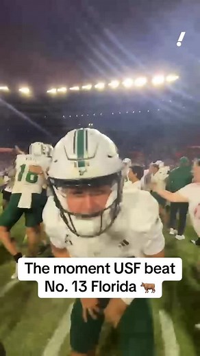 Yahoo Sports on Instagram: "Bulls’ kicker Nico Gramática nailed the game-winning FG as time expired to beat Florida 🔥"