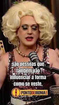 ENTENDA O QUE É BINÁRIO E NÃO-BINÁRIO | CLAUDETE PLENA #cortes #podcast #short #shorts #lgbt