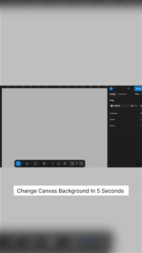 How to Change Canvas Background Color in Figma #figma #uidesignlearning #figmadesign #uiux