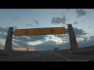 Interstate 40 New Mexico - Texas State Line to Mile 186