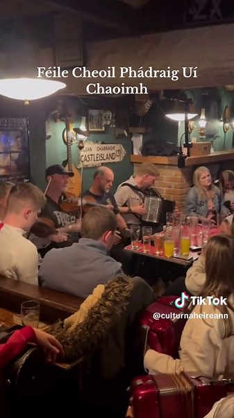 Traditional Irish Music Session in Castleisland, Co. Kerry