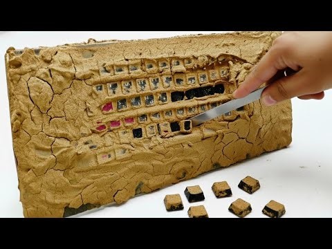 Satisfying Keyboard Cleaning. ASMR Sleep